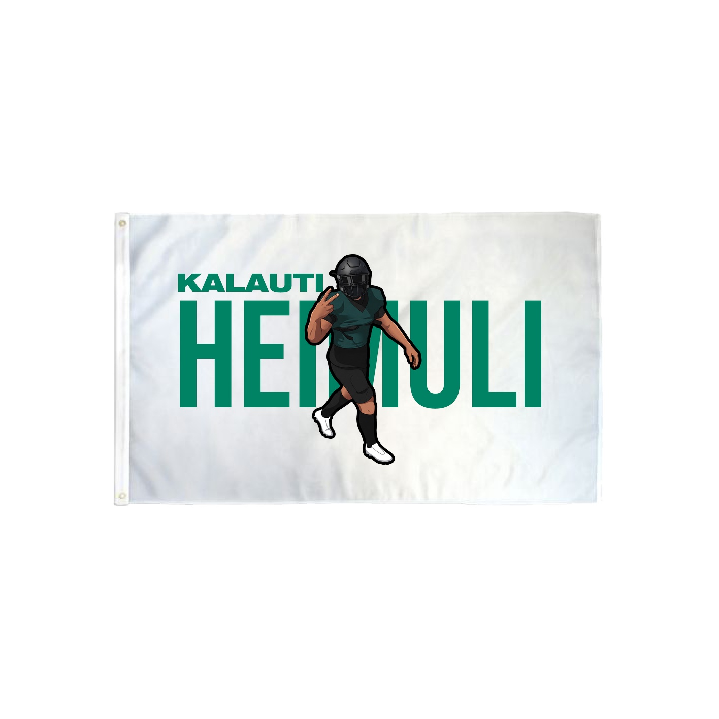 3x5 Flag — Player Name in Classic