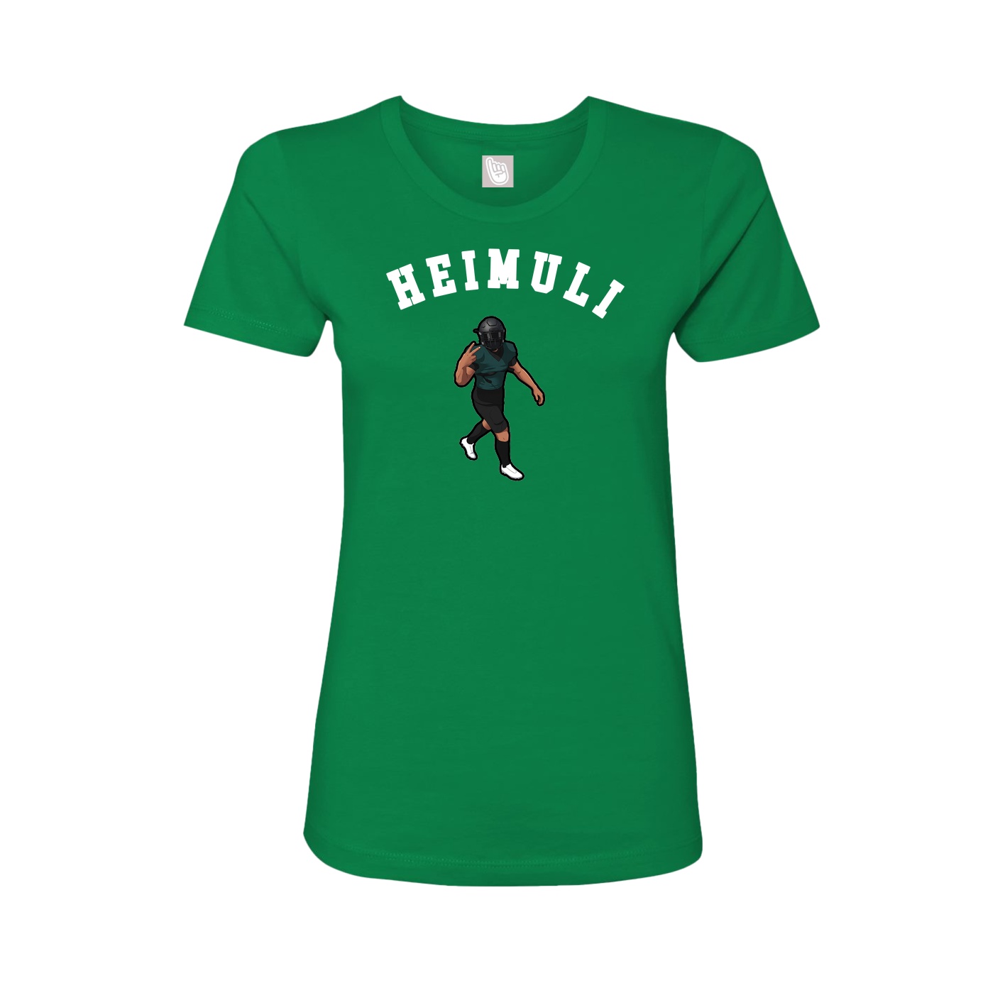 Fitted Women's Tee — Shirsey Arch in Green