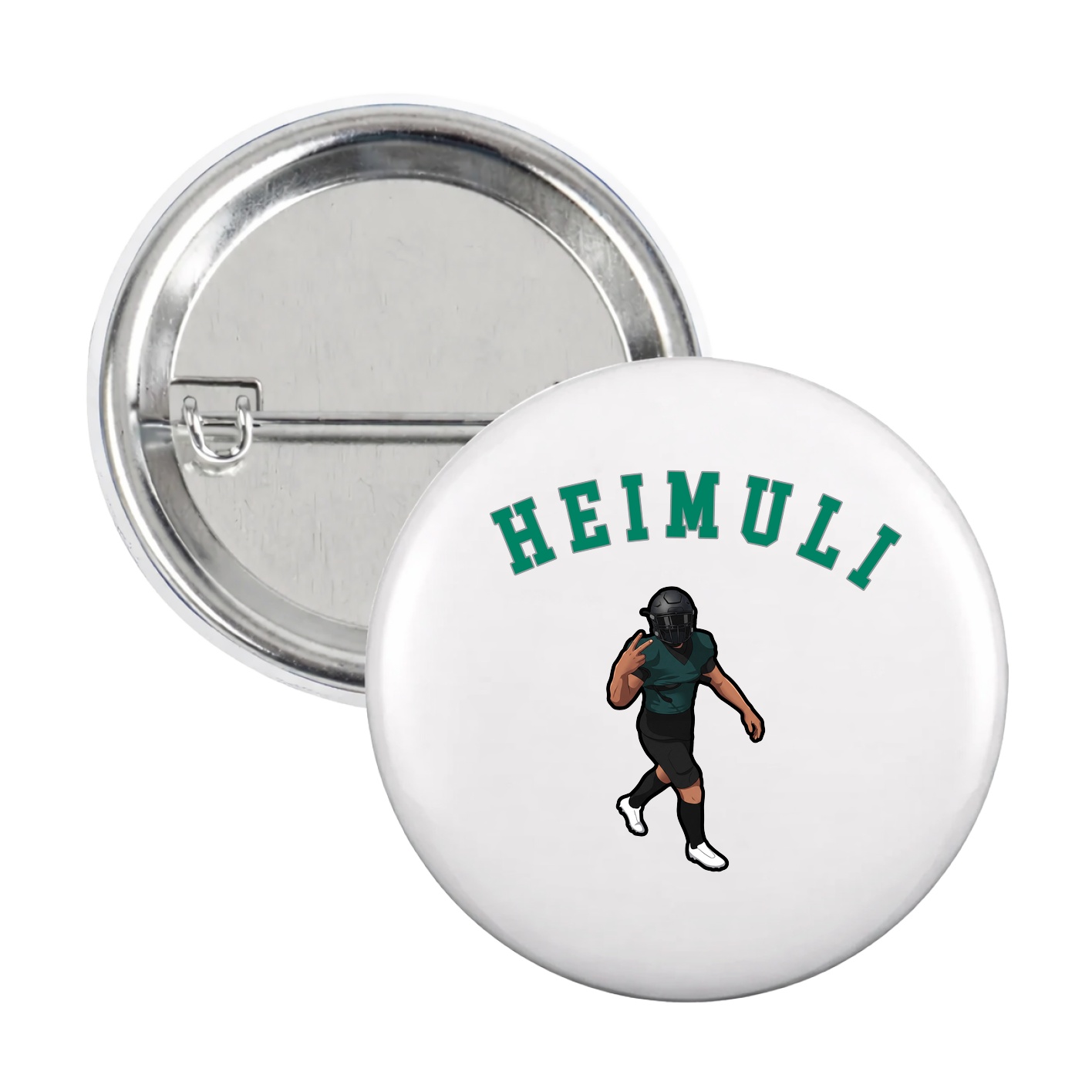 Game Day Button — Shirsey Arch in White