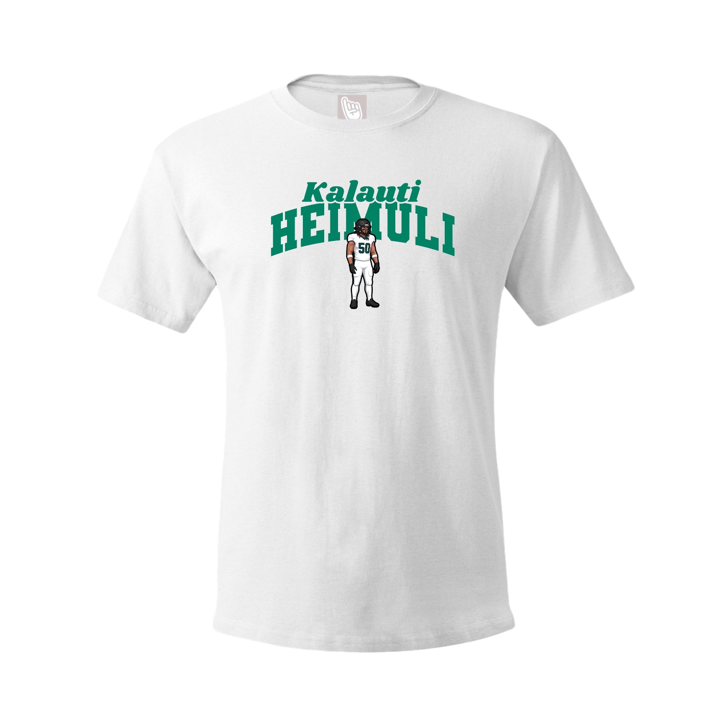 Youth Tee — Signature Arch in White
