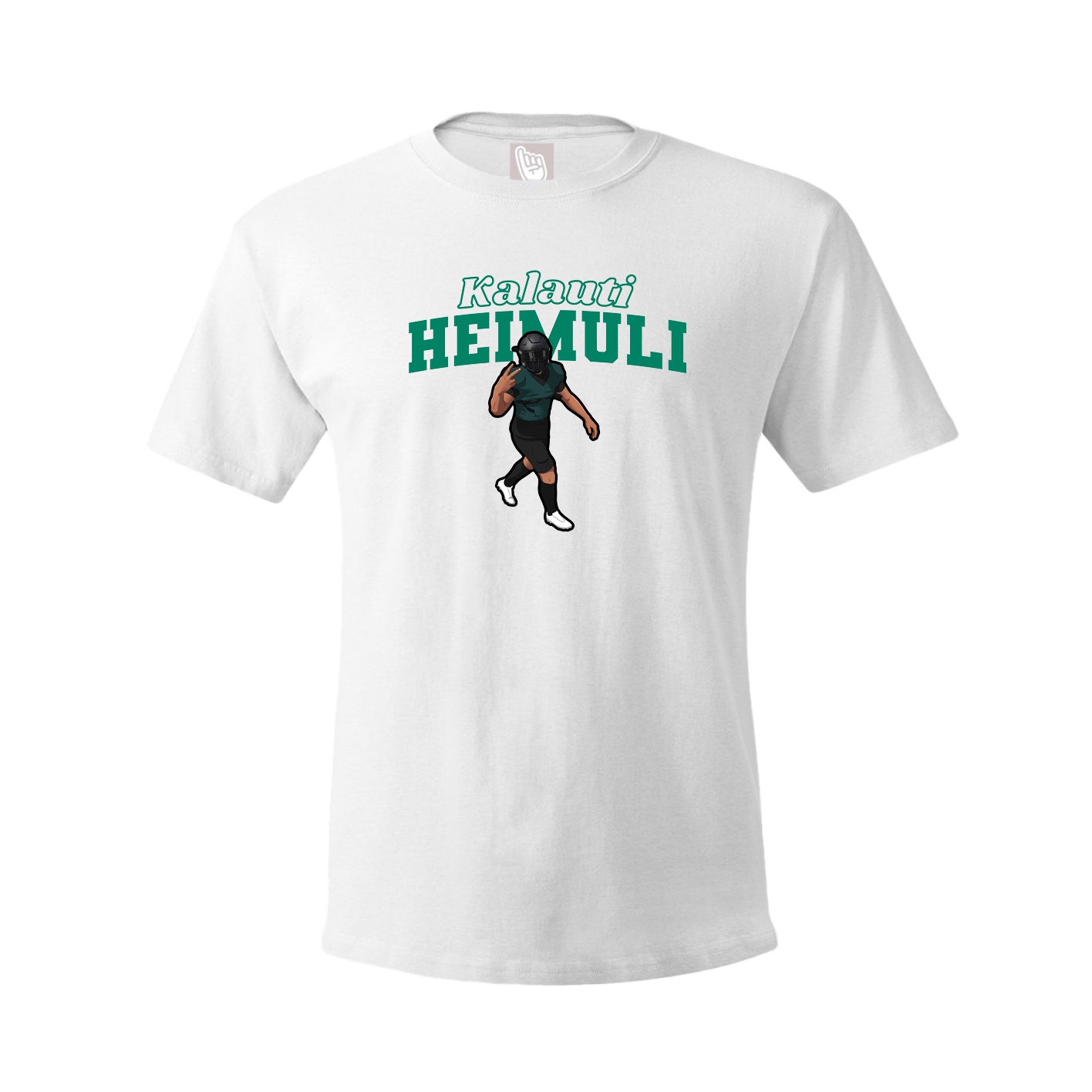 Tee — Name Arch in White