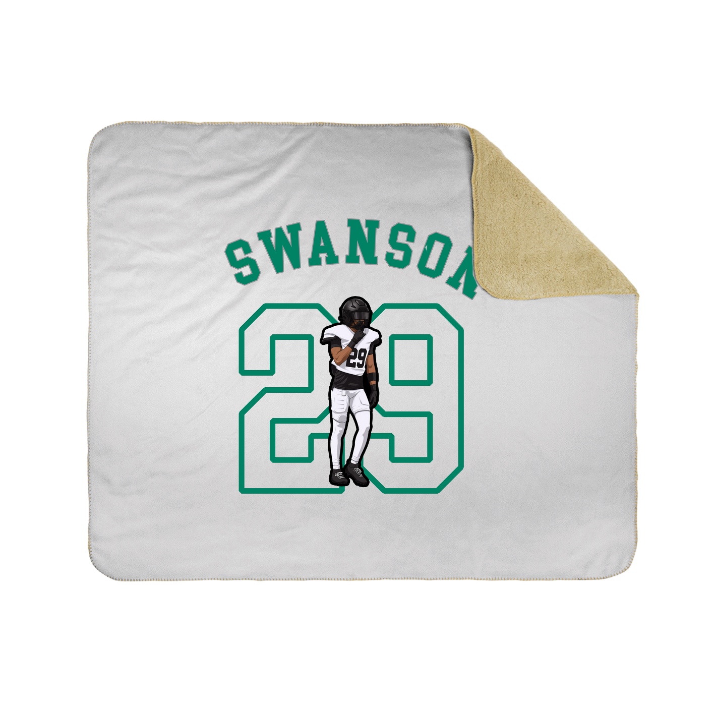 Throw Blanket — Shirsey Arch in White