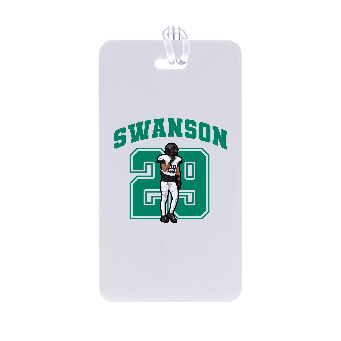 Bag Tag — Number in Classic