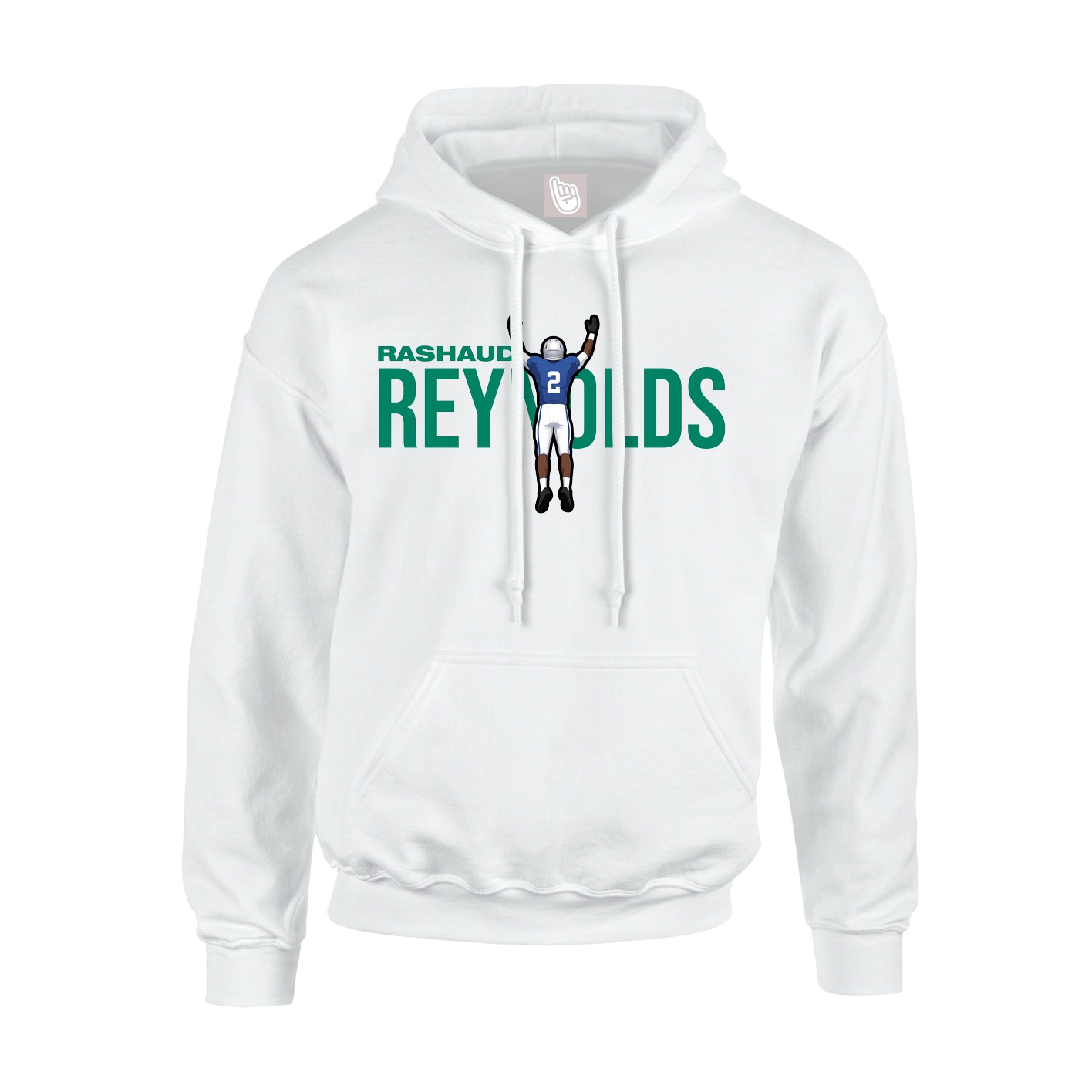 Hoodie — Player Name in White