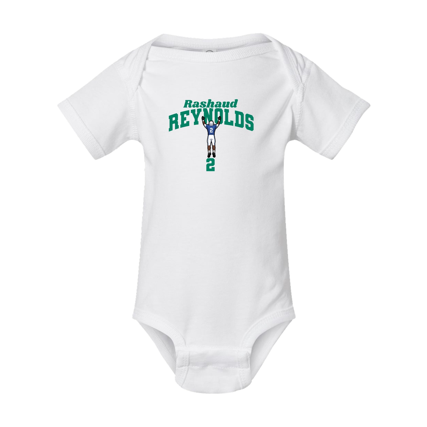 Baby Onesie — Signature Arch in White