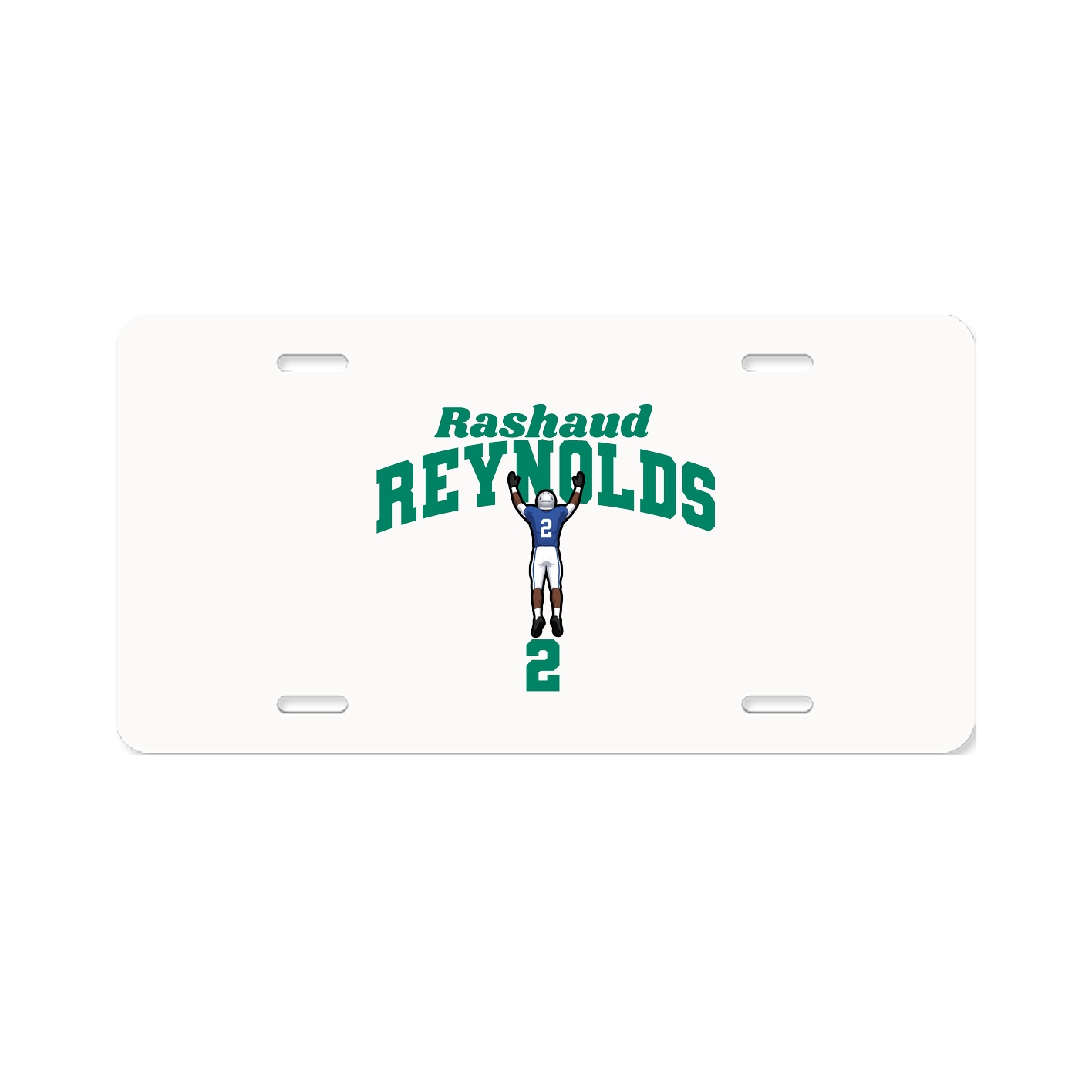 License Plate — Signature Arch in Classic