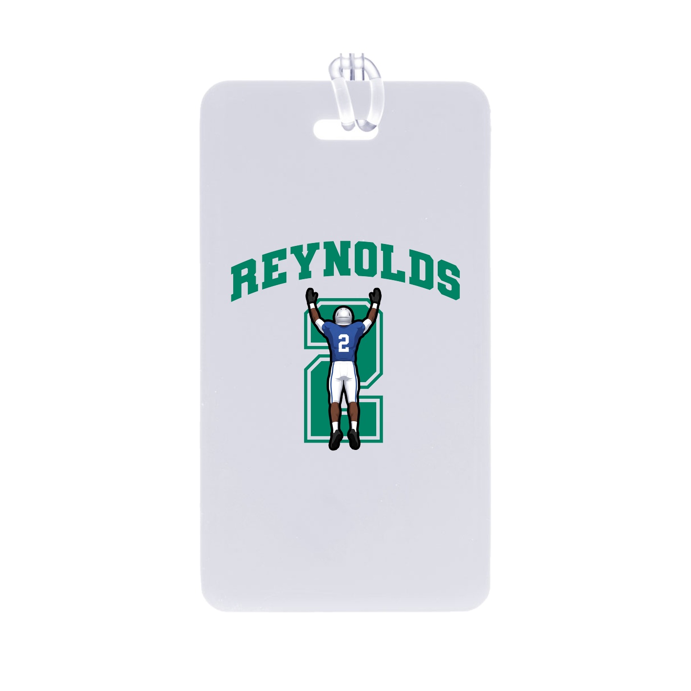 Bag Tag — Number in Classic