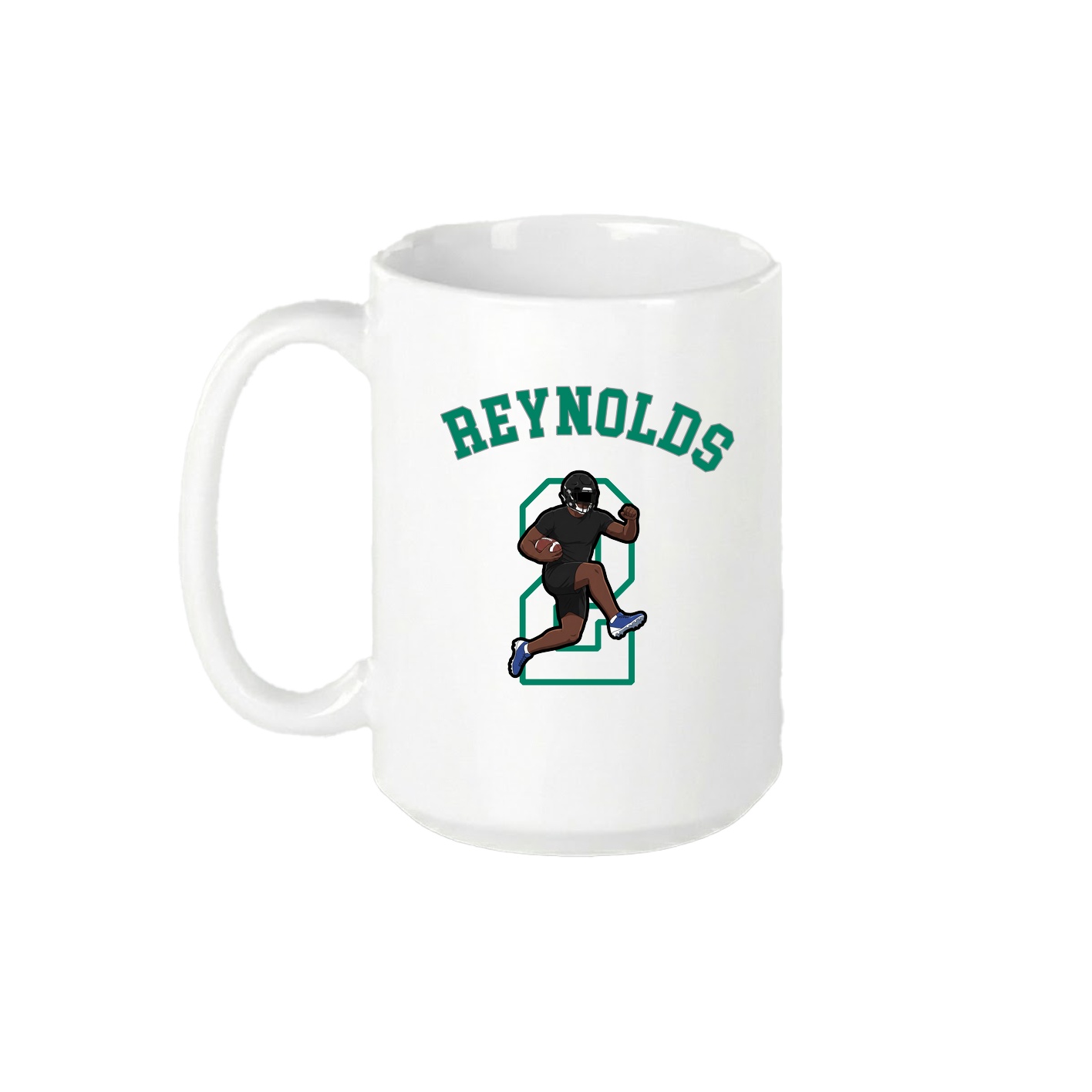 15oz Coffee Mug — Shirsey Arch in White