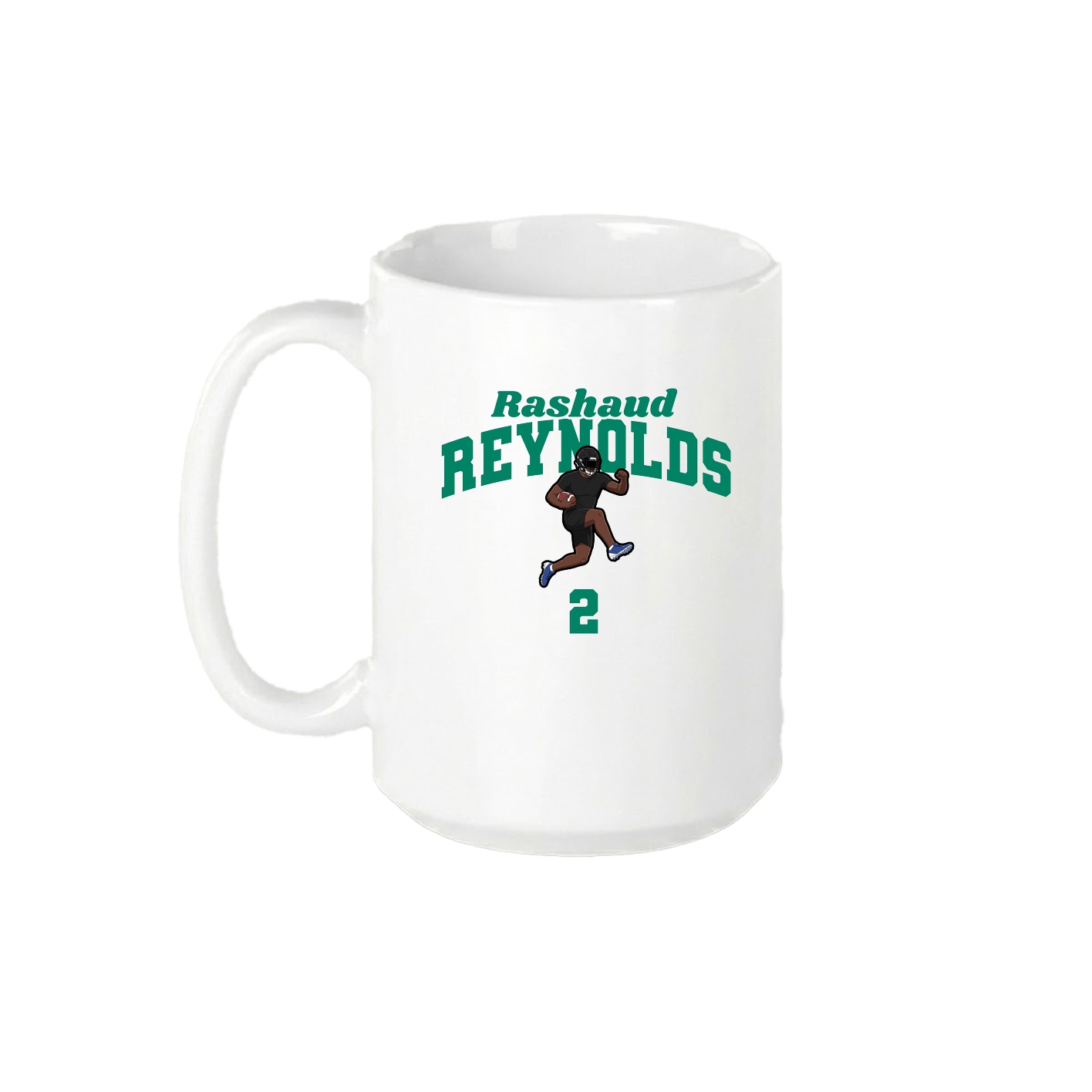 15oz Coffee Mug — Signature Arch in White