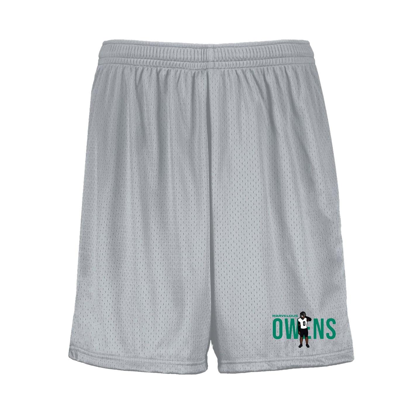Shorts — Player Name in Silver