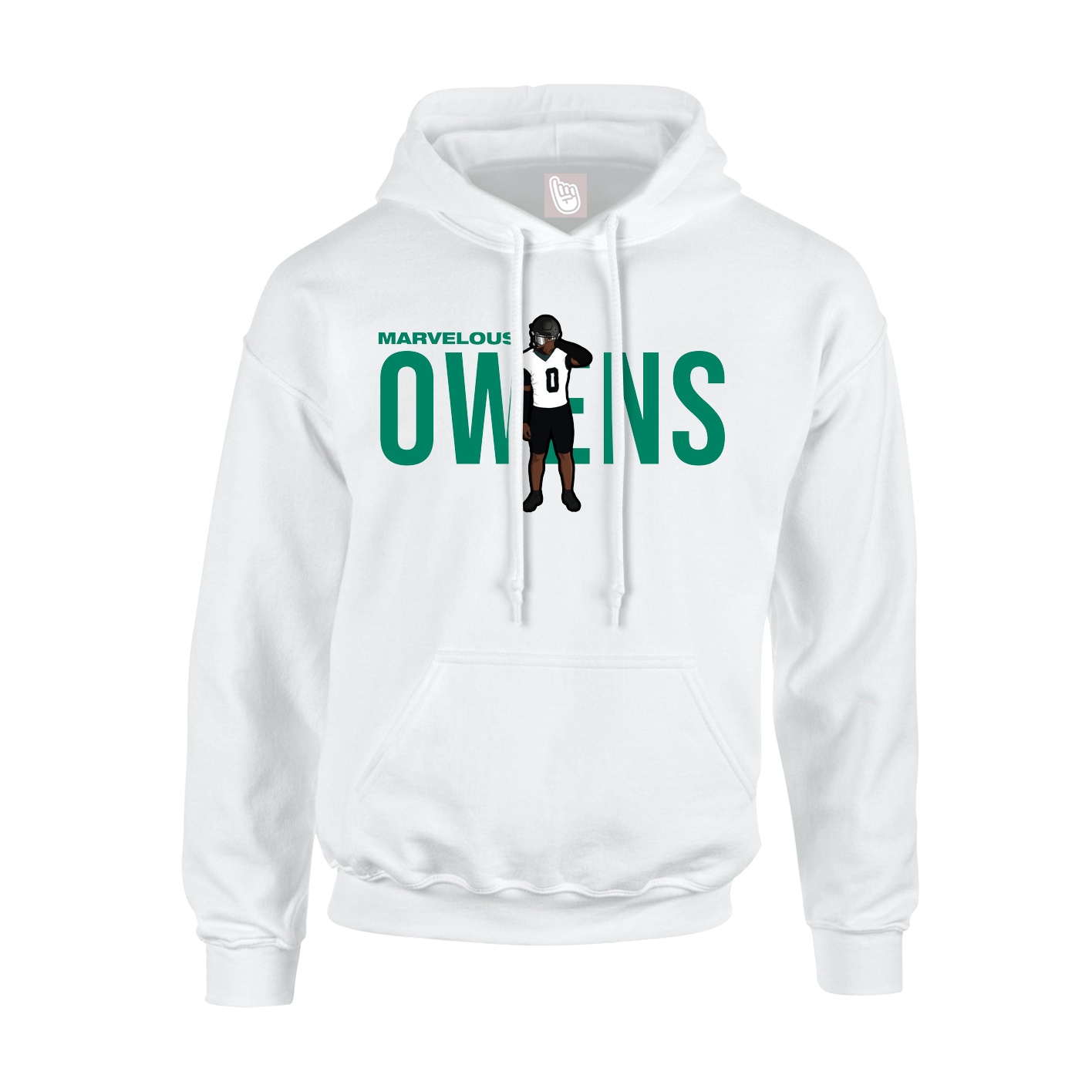 Hoodie — Player Name in White
