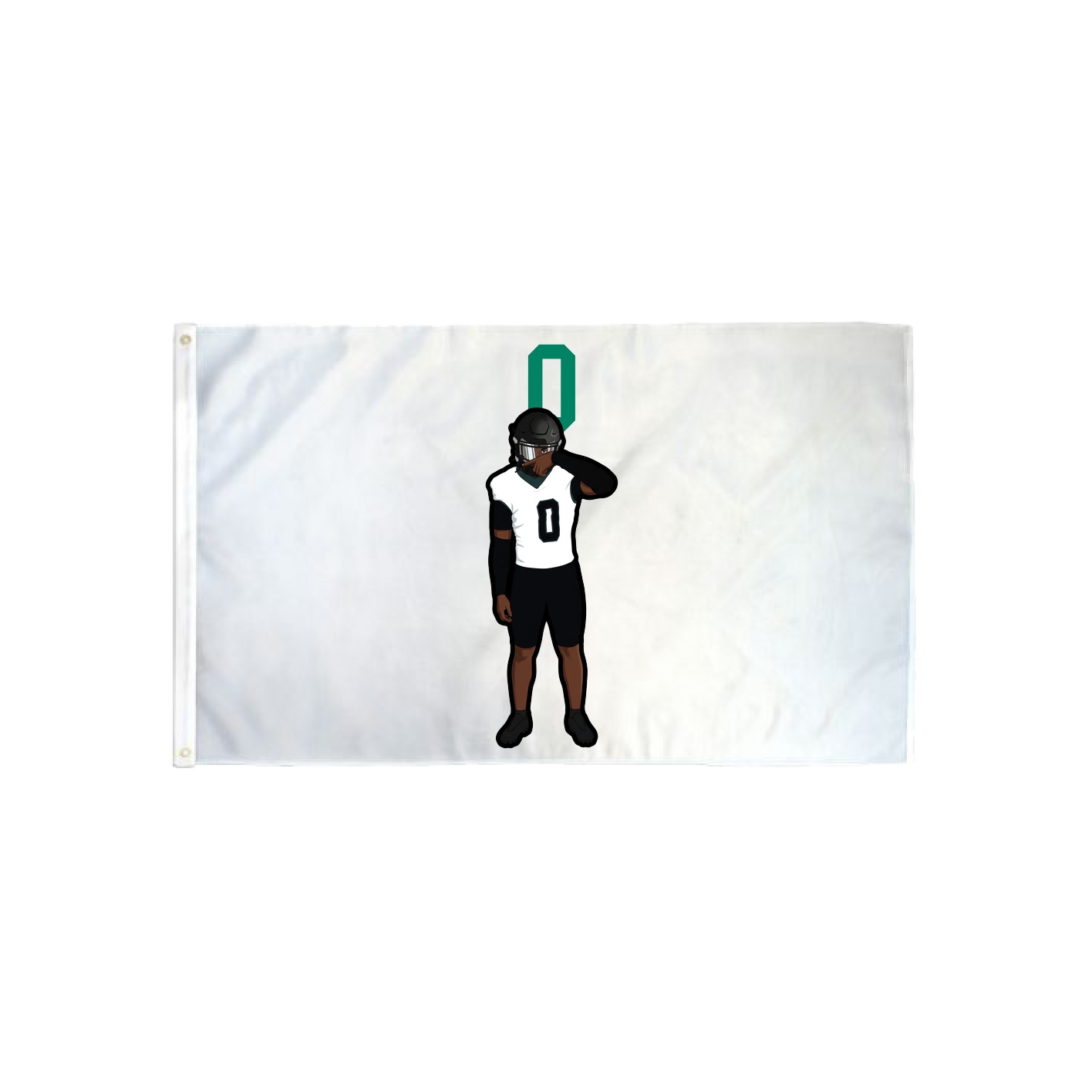 3x5 Flag — Number Top in Classic