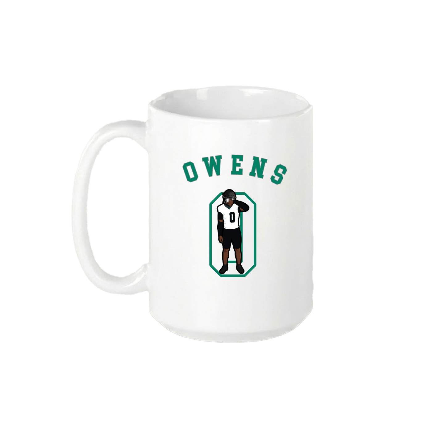 15oz Coffee Mug — Shirsey Arch in White