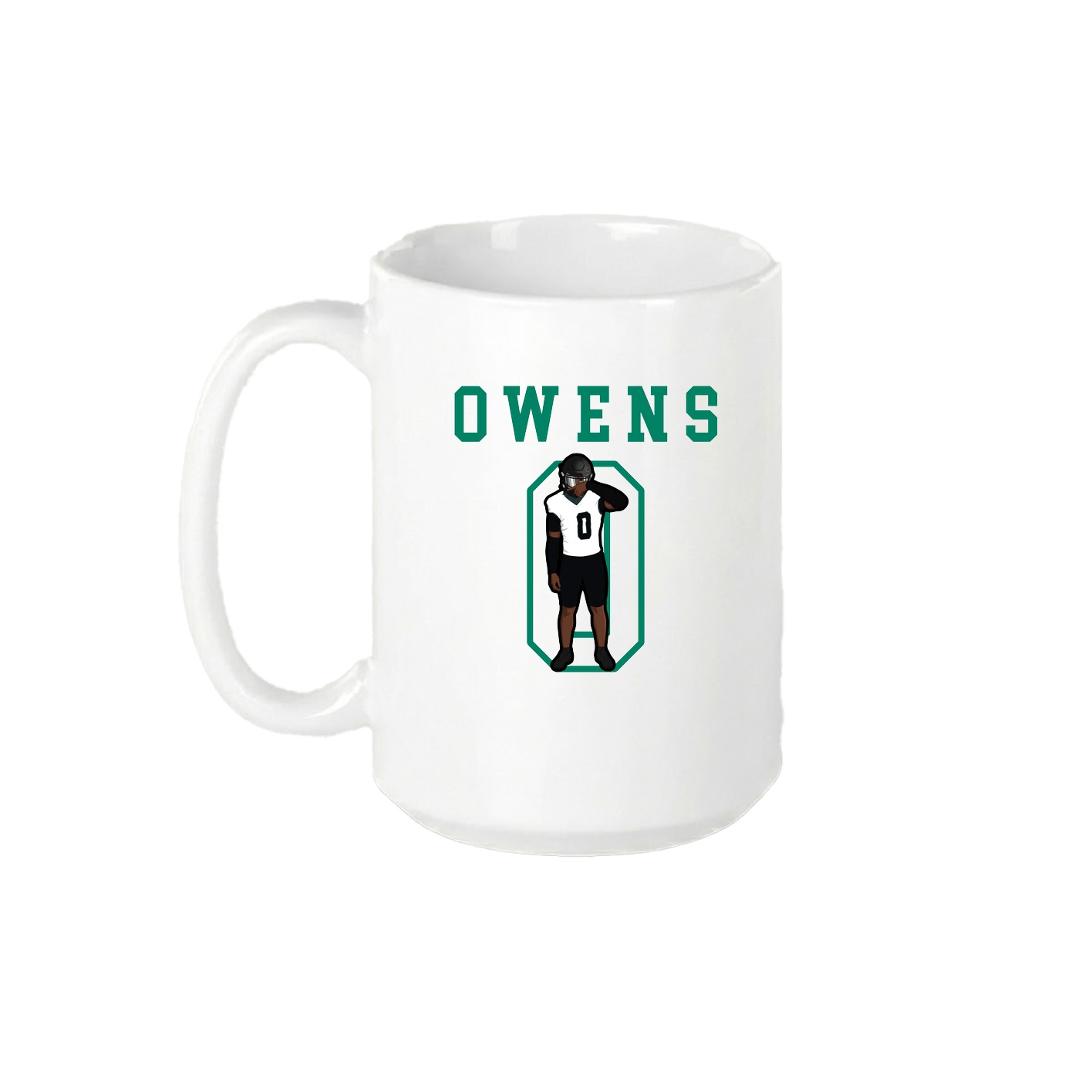 15oz Coffee Mug — Shirsey in White