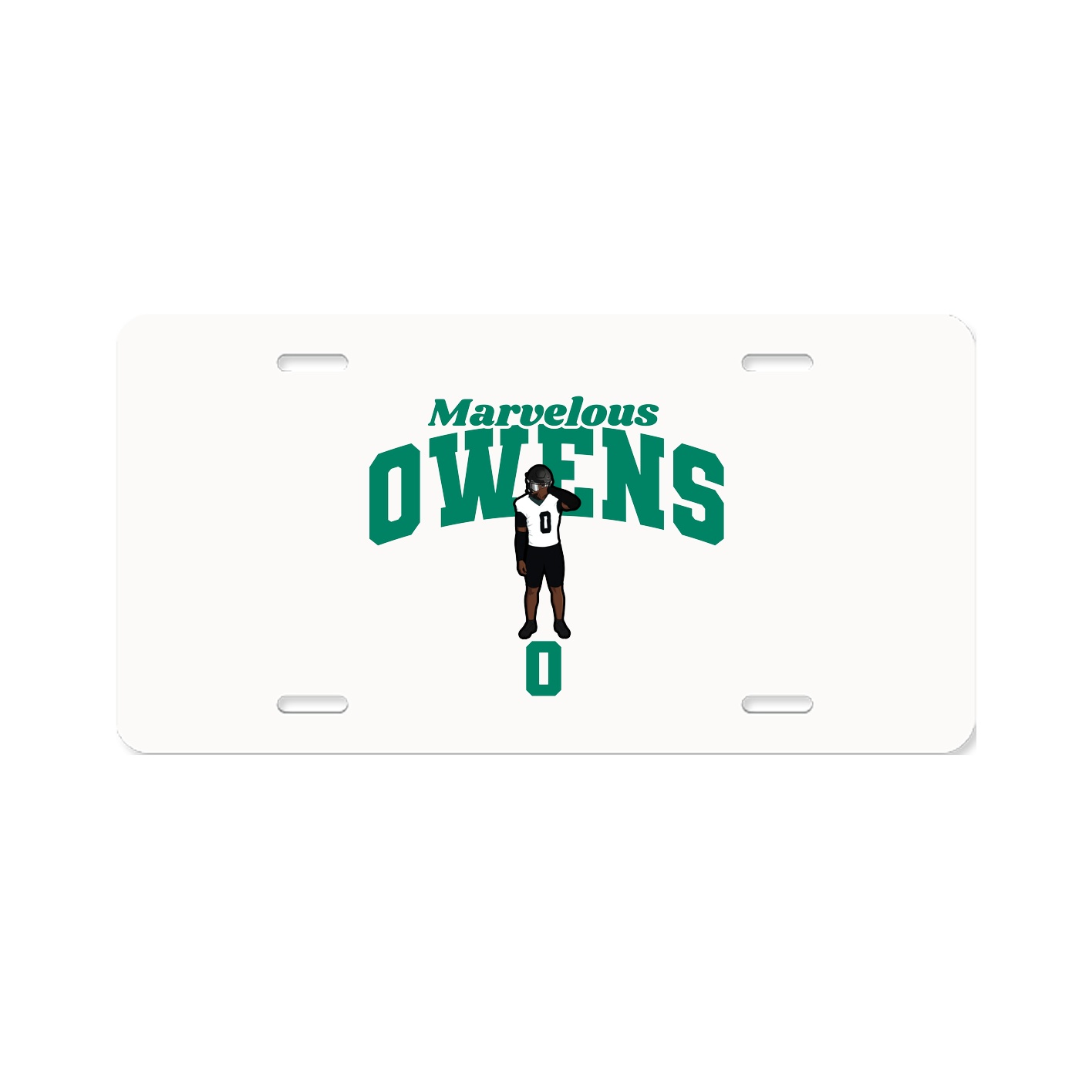 License Plate — Signature Arch in Classic