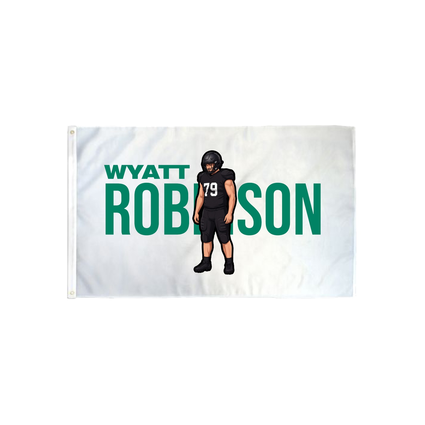 3x5 Flag — Player Name in Classic