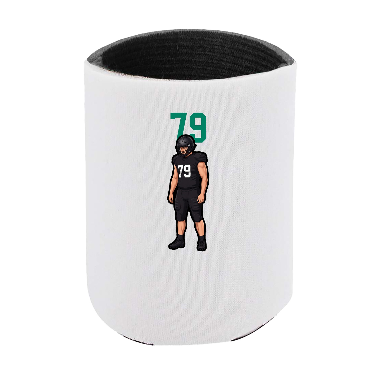 Can Holder — Number Top in White