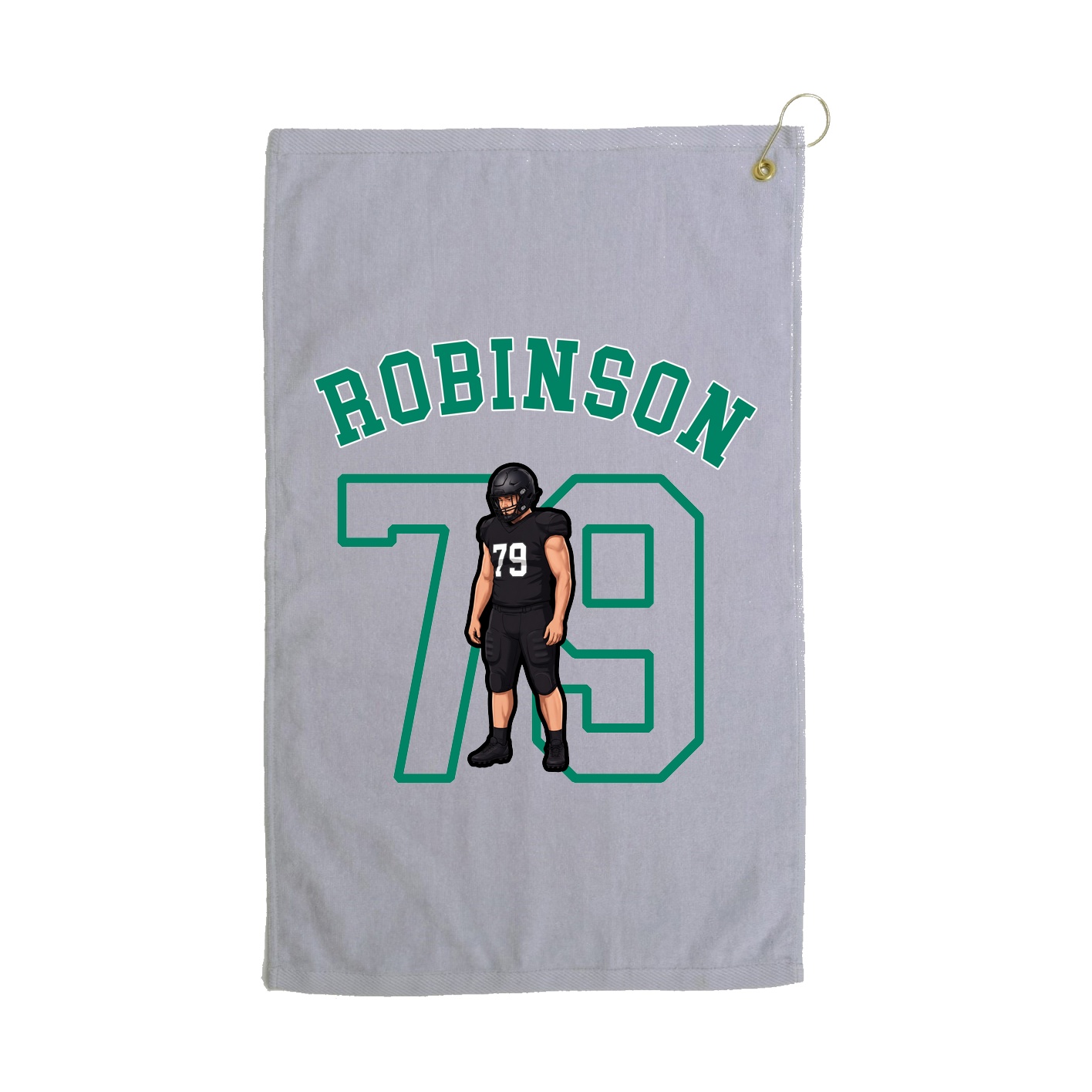 Golf Towel — Shirsey Arch in Grey