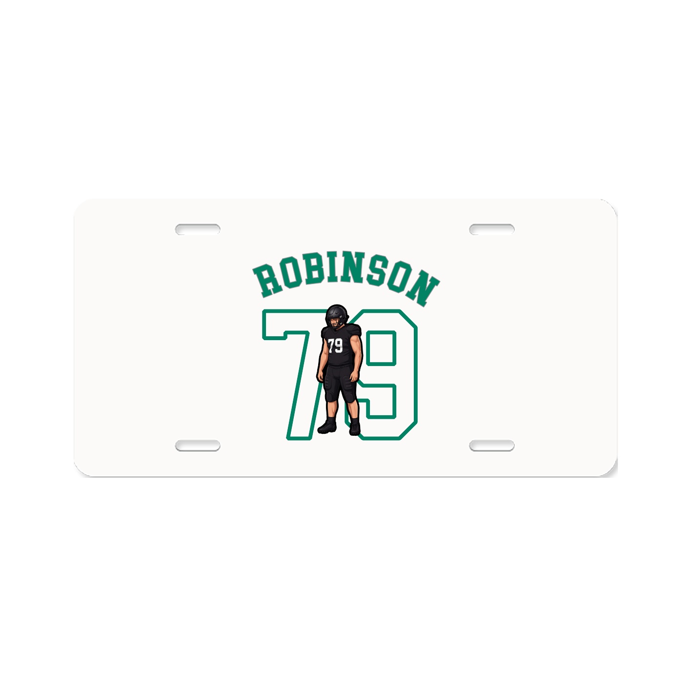 License Plate — Shirsey Arch in Classic