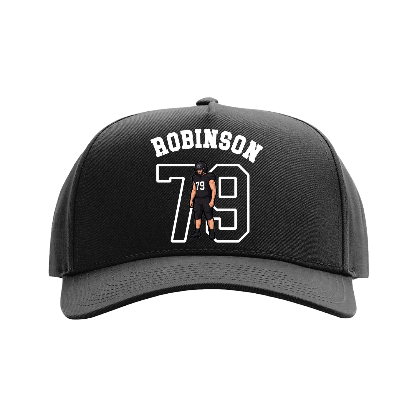 Full Fabric Five-Panel Champ Cap