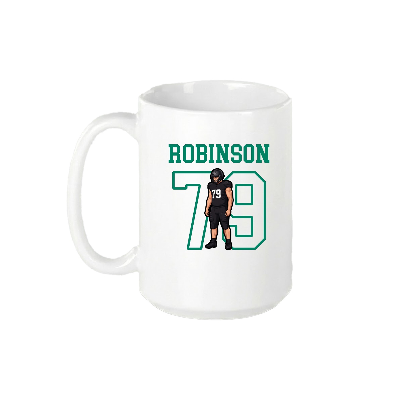 15oz Coffee Mug — Shirsey in White