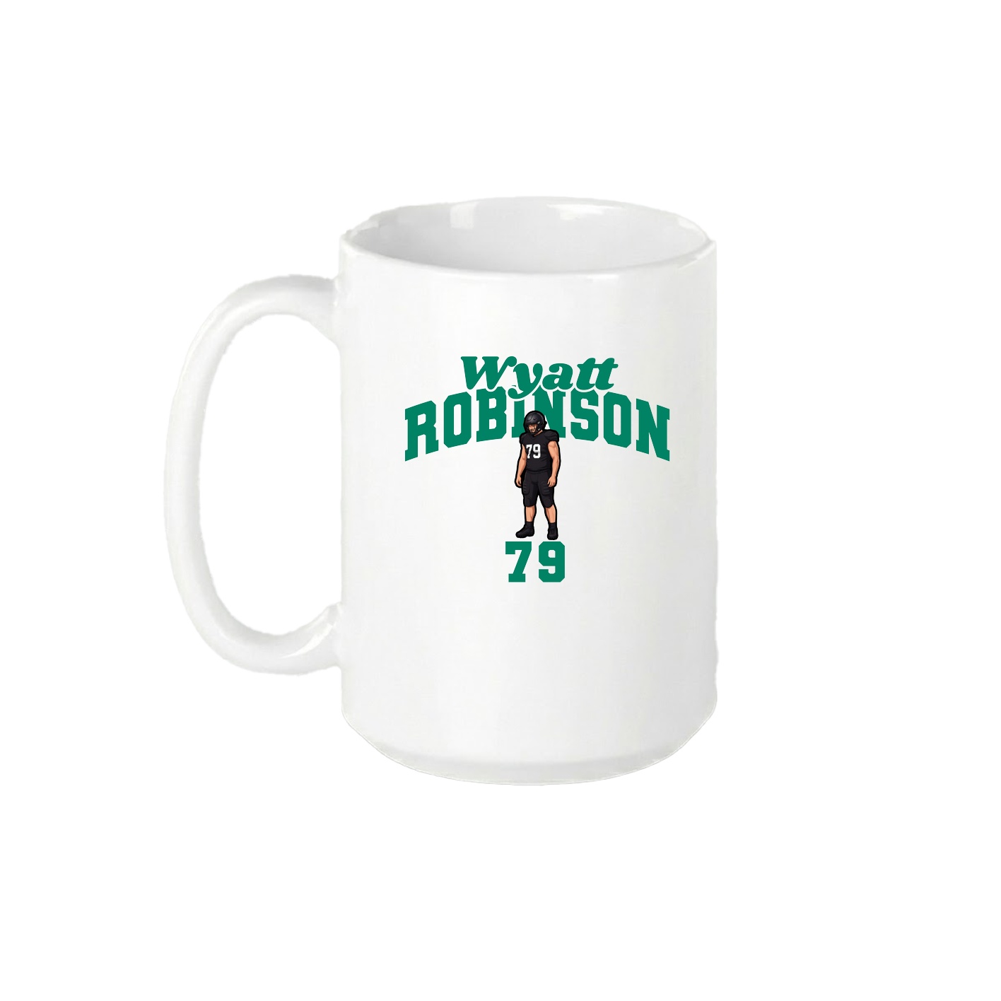 15oz Coffee Mug — Signature Arch in White