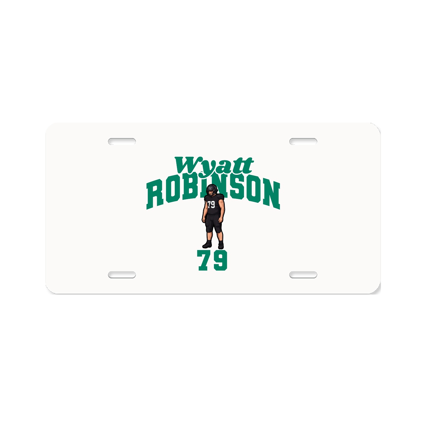 License Plate — Signature Arch in Classic