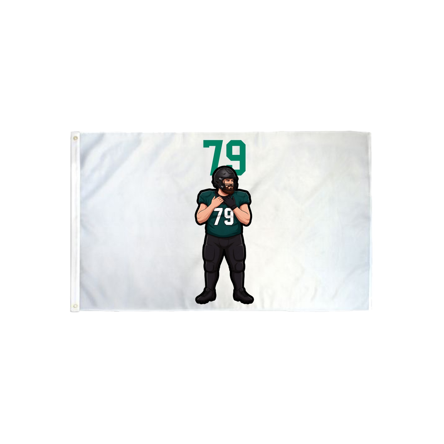3x5 Flag — Number Top in Classic