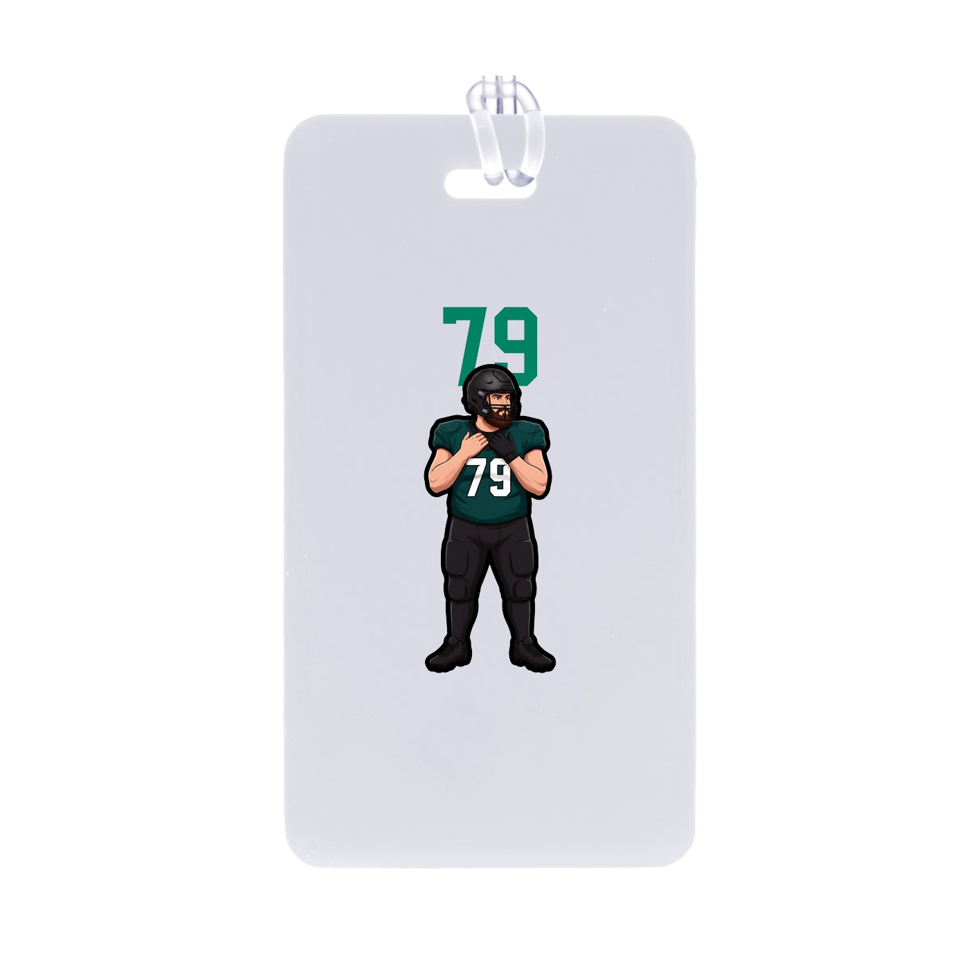Bag Tag — Number Top in Classic