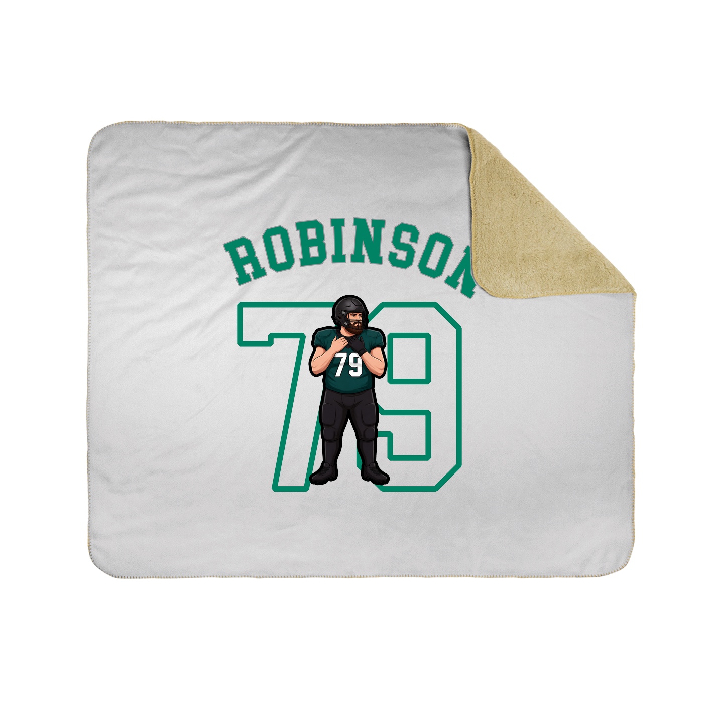 Throw Blanket — Shirsey Arch in White
