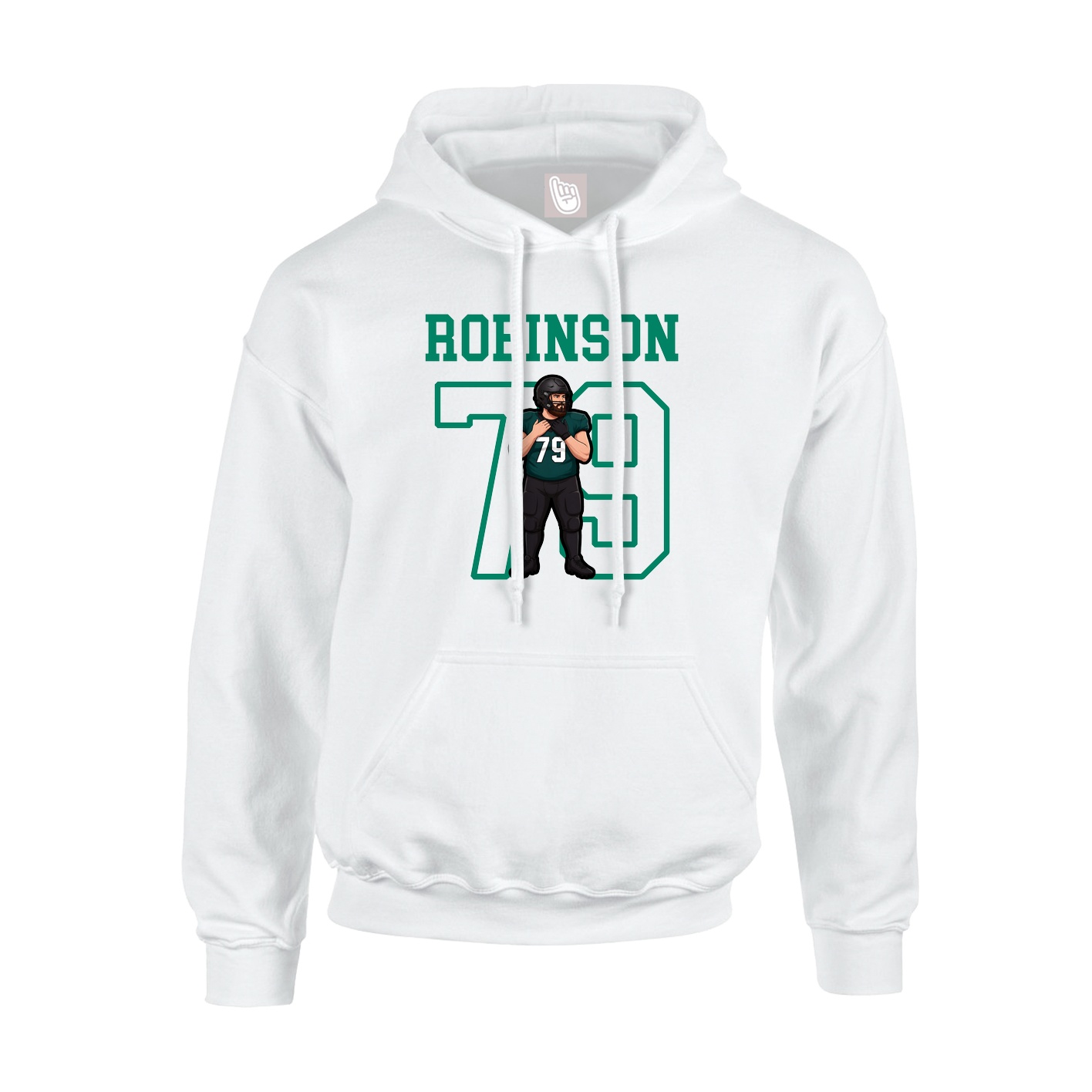 Youth Hoodie — Shirsey in White
