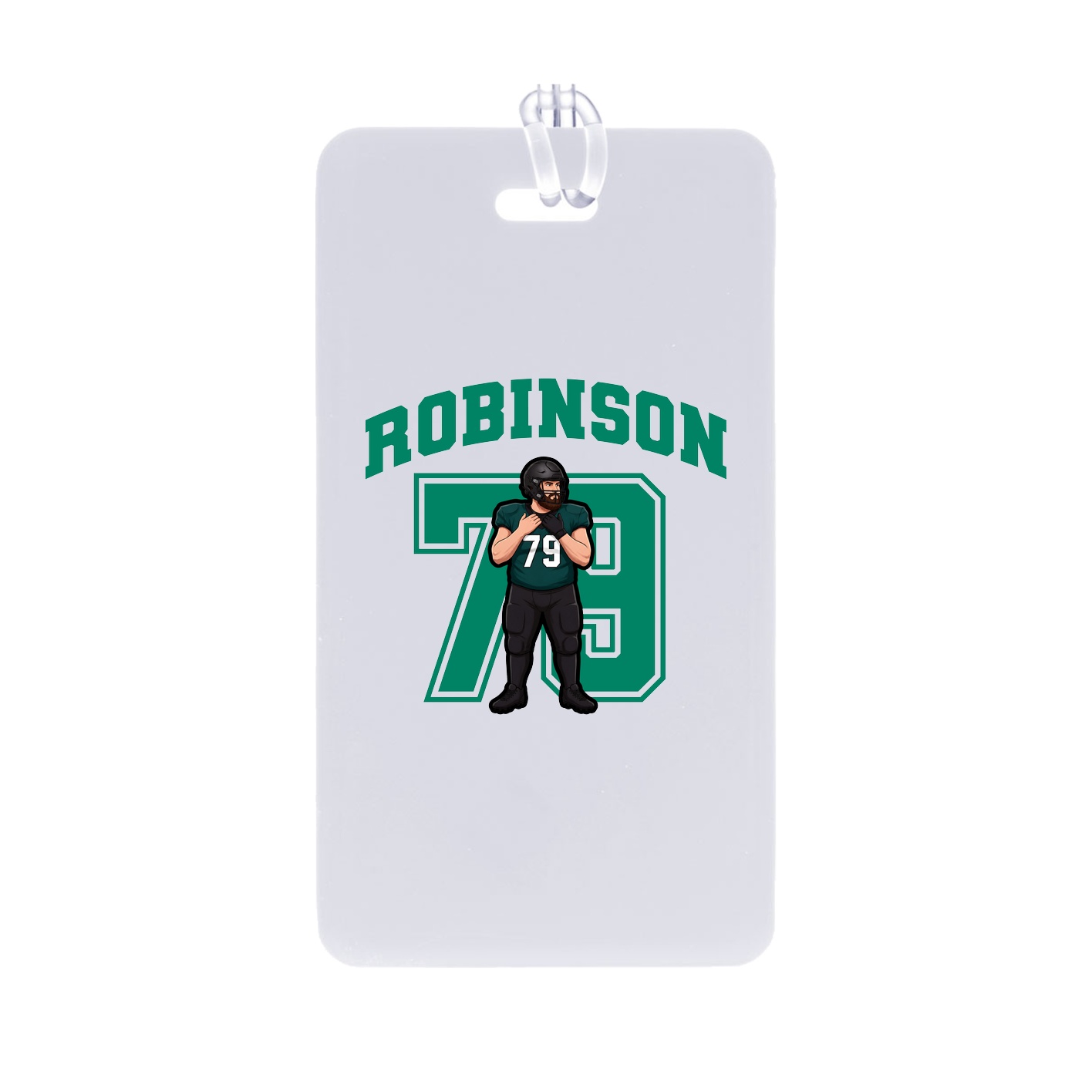 Bag Tag — Number in Classic