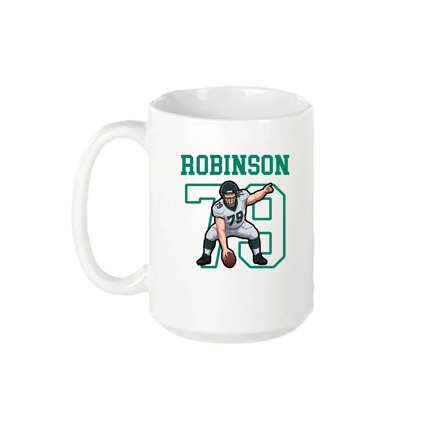 15oz Coffee Mug — Shirsey in White