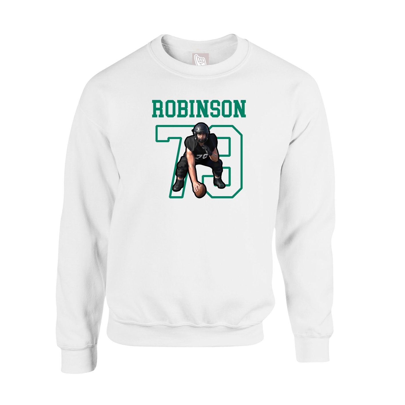 Fleece Crew — Shirsey in White
