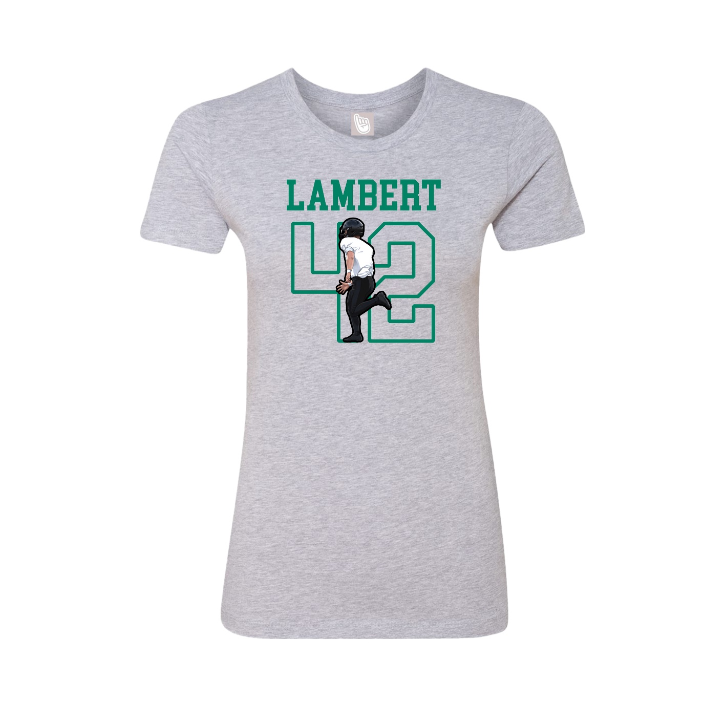 Fitted Women's Tee — Shirsey in Grey