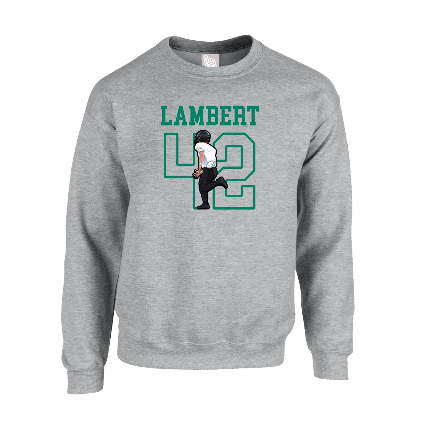 Fleece Crew — Shirsey in Grey