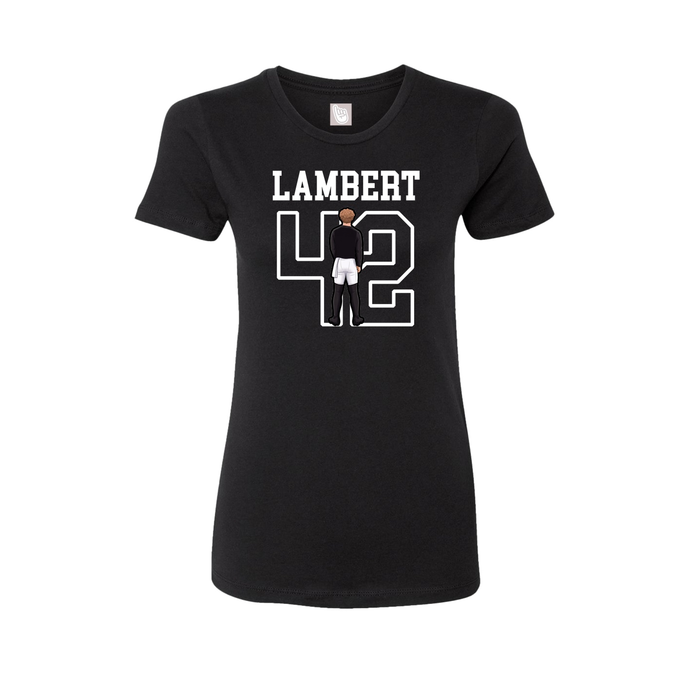 Fitted Women's Tee — Shirsey in Black