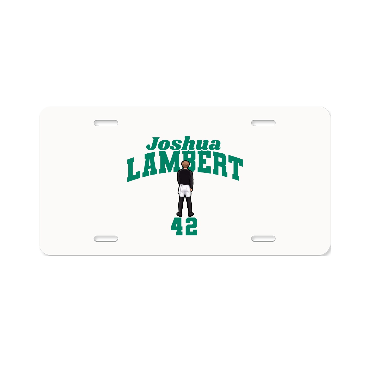License Plate — Signature Arch in Classic