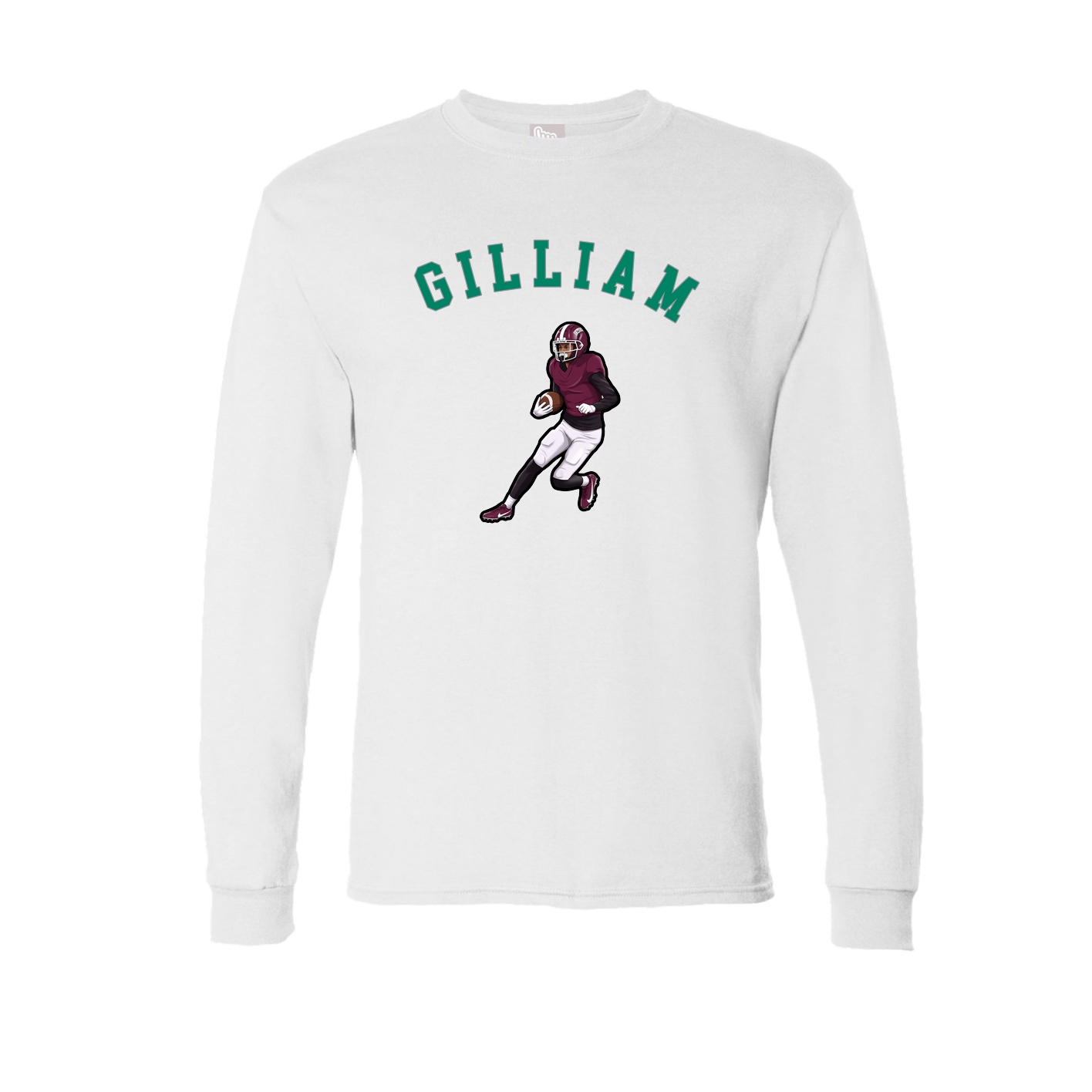 Long Sleeve Tee — Shirsey Arch in White