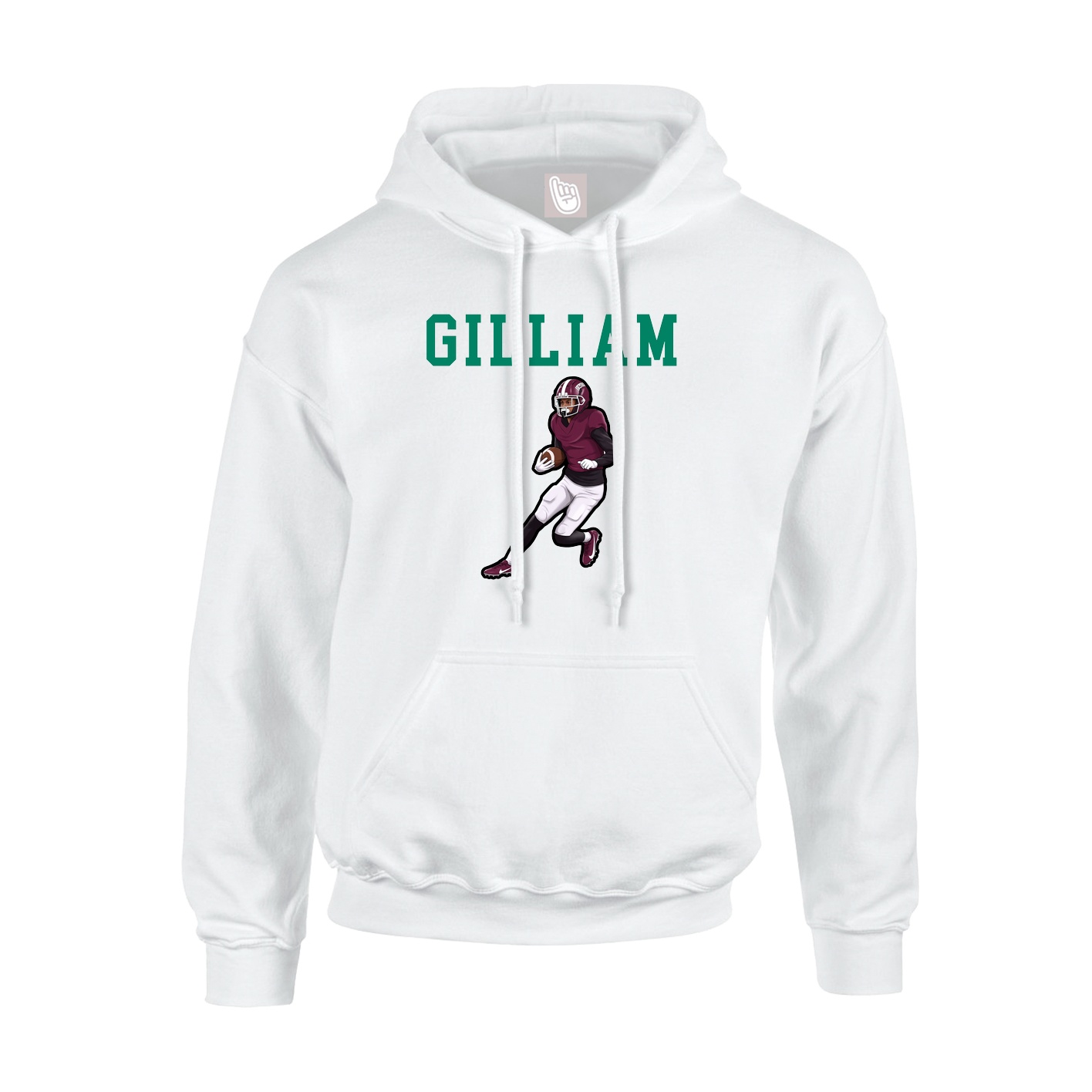 Youth Hoodie — Shirsey in White