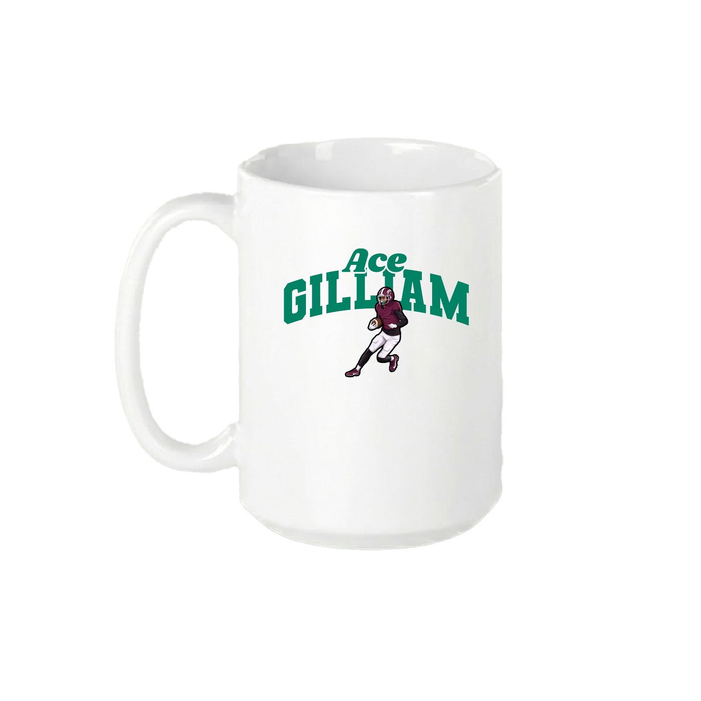 15oz Coffee Mug — Signature Arch in White