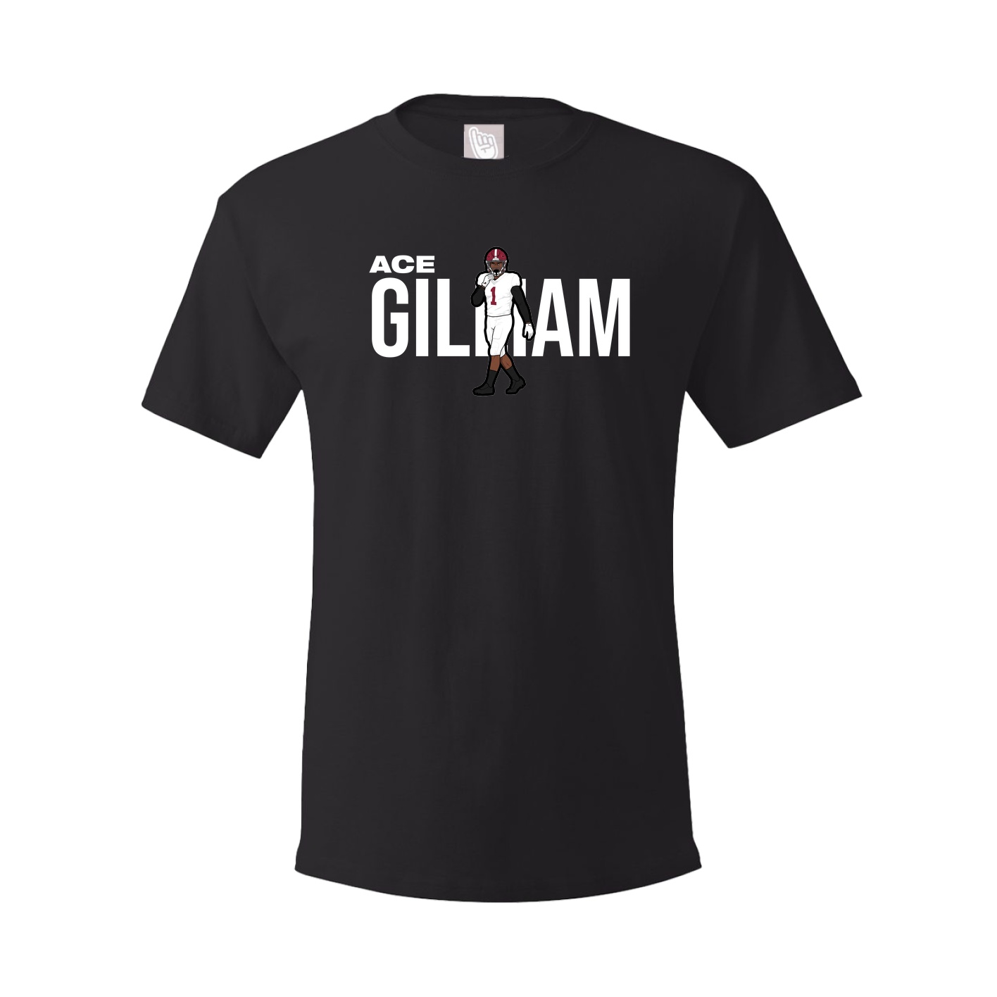 Tee — Player Name in Black
