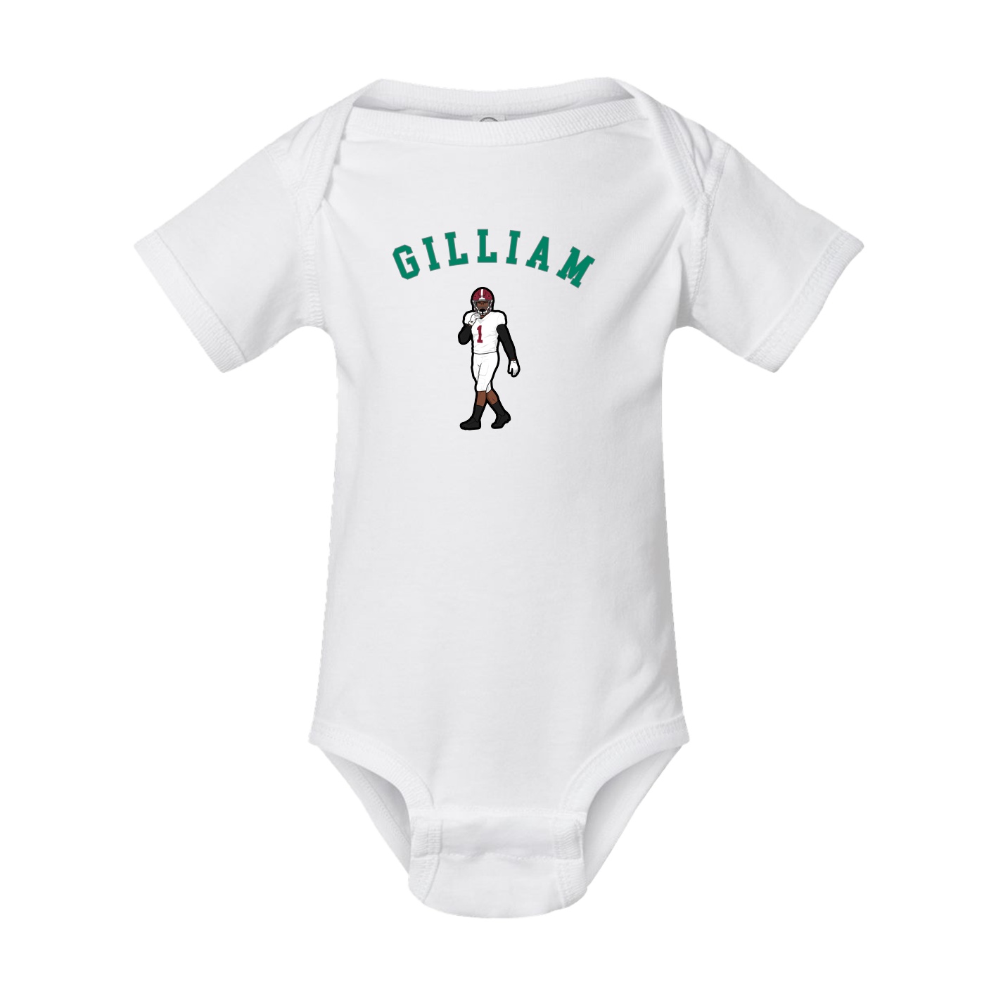 Baby Onesie — Shirsey Arch in White