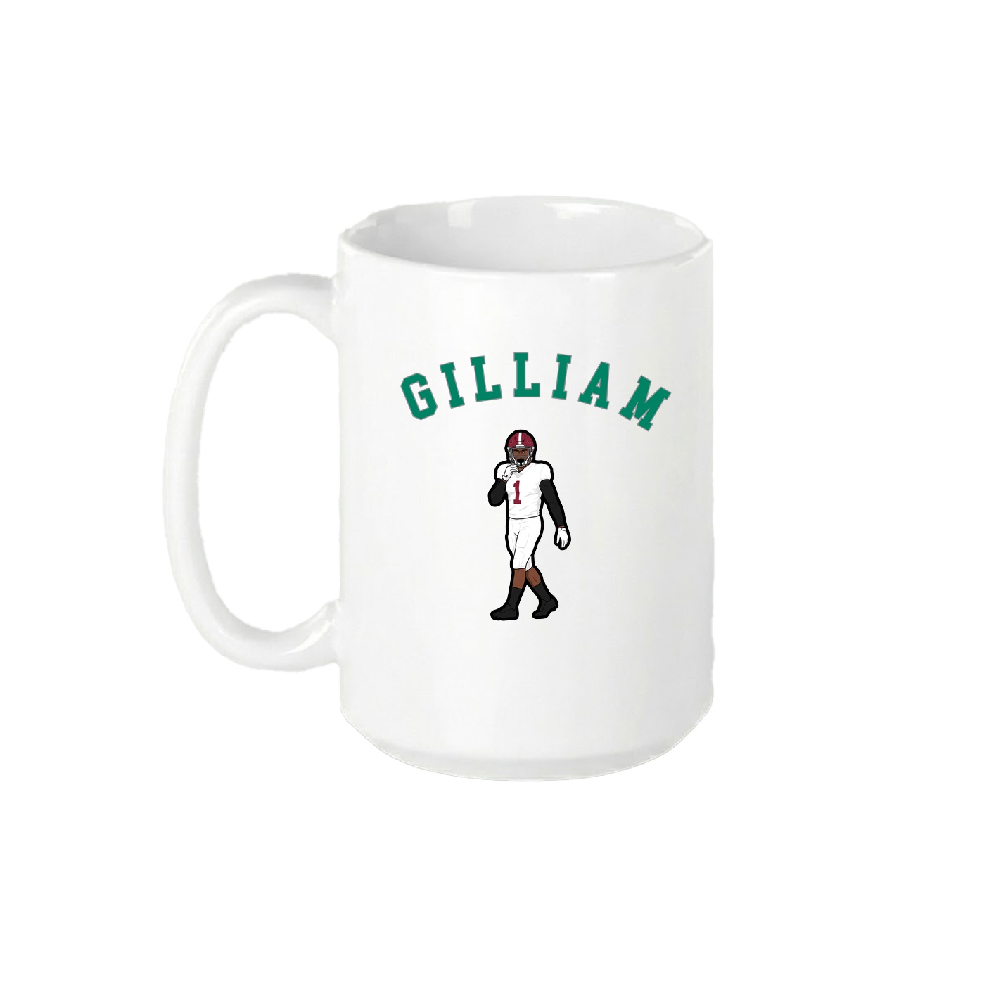15oz Coffee Mug — Shirsey Arch in White