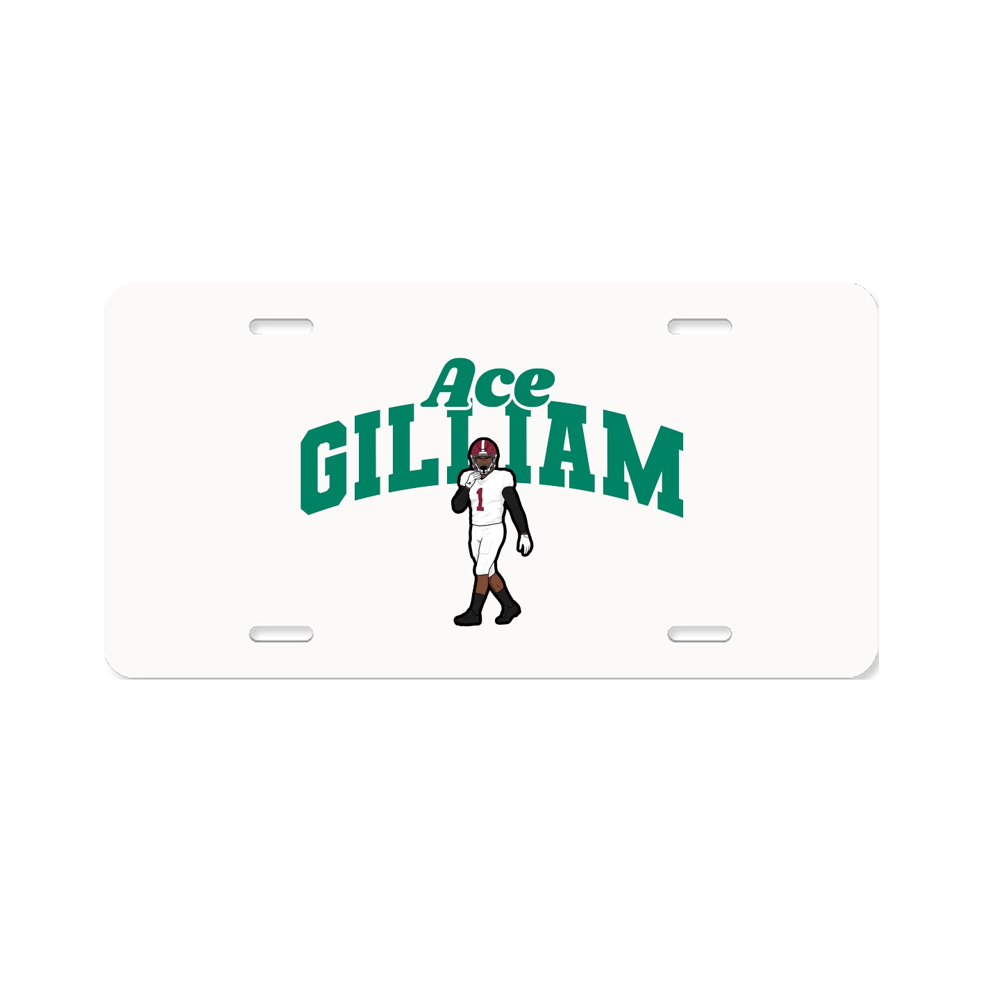 License Plate — Signature Arch in Classic