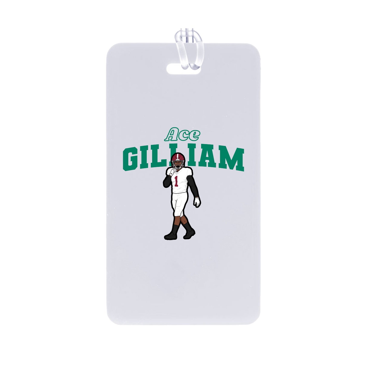 Bag Tag — Name Arch in Classic
