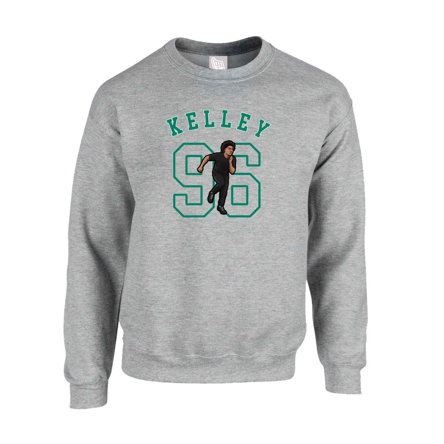 Fleece Crew — Shirsey Arch in Grey