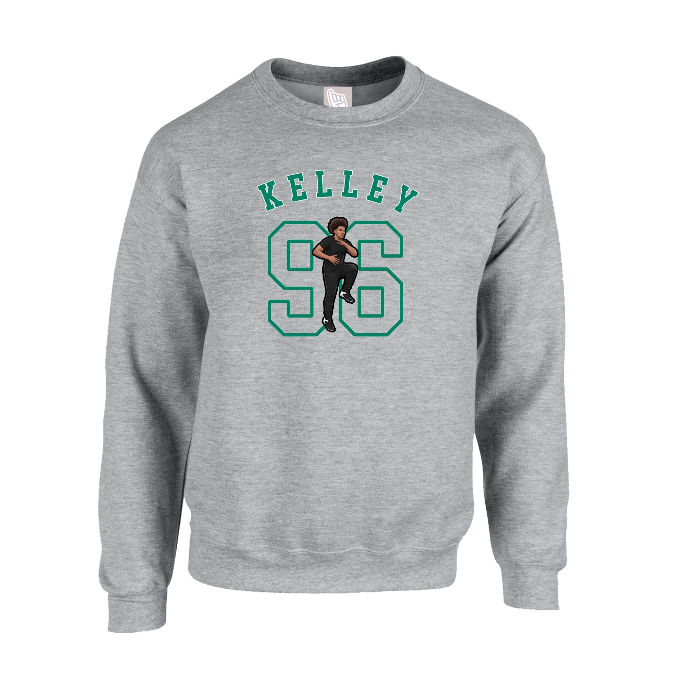 Fleece Crew — Shirsey Arch in Grey