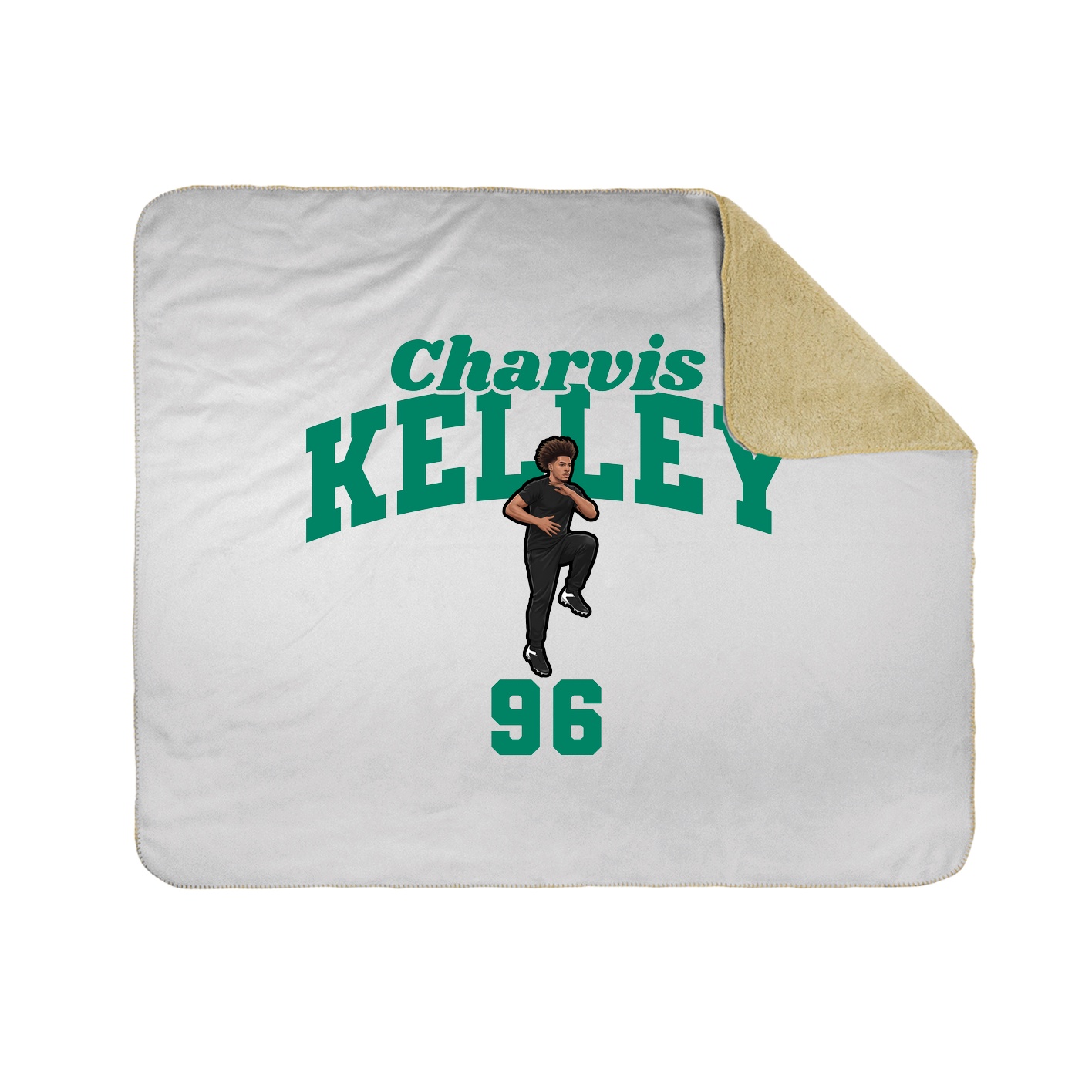 Throw Blanket — Signature Arch in White