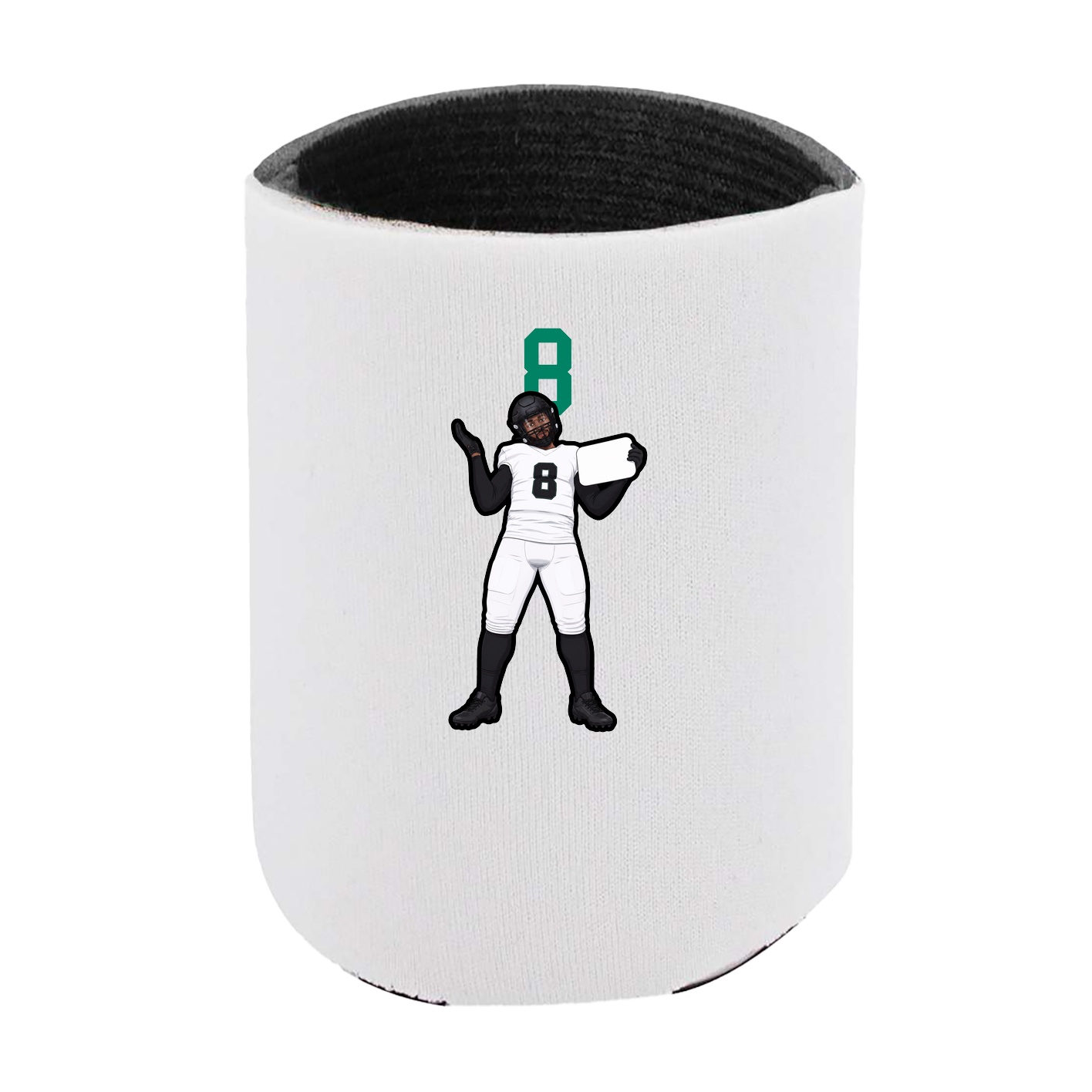Can Holder — Number Top in White